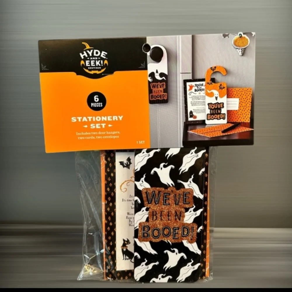 Target HYDE and EEK You’ve been Booed! 6 piece stationary set